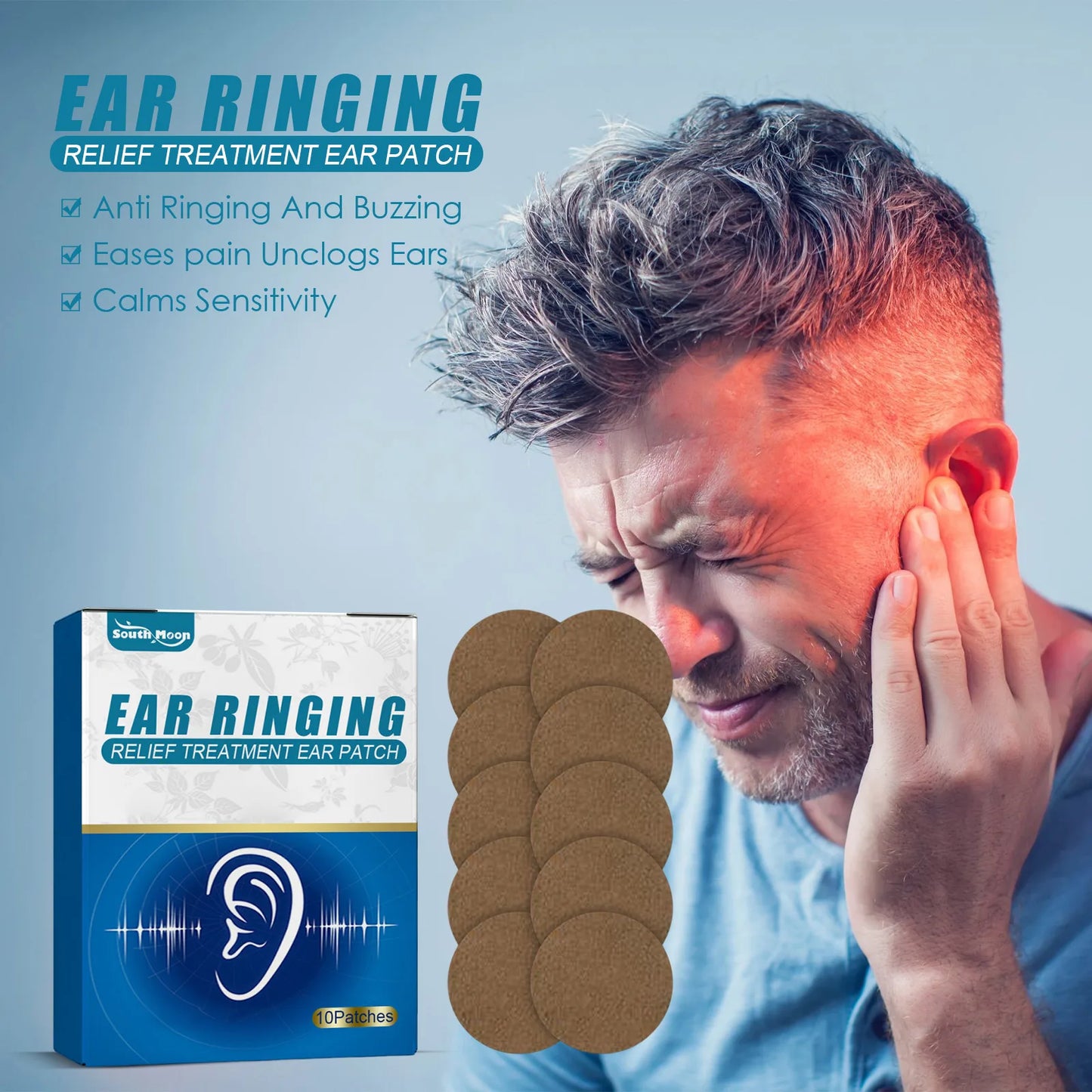 DIVERSE DEPOT™ - Natural Ear Comfort Relief Patches