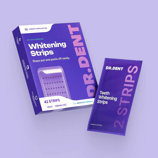 Dr Dent™  Purple Teeth Whitening Strips