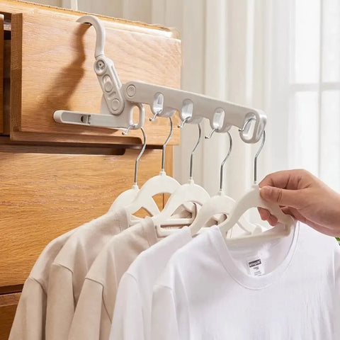 Foldable Five-hole Clothes Hanger - diverse depot official