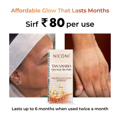Niconi Tan Vanish Gluta-Kojic Skin Polish
