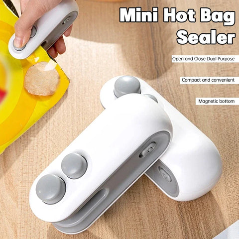 Rechargeable 2-in-1 Portable Mini Sealer & Cutter - diverse depot official
