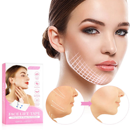 DIVERSE DEPOT™ - Invisible Jawline & V-Line Face Lift Tape