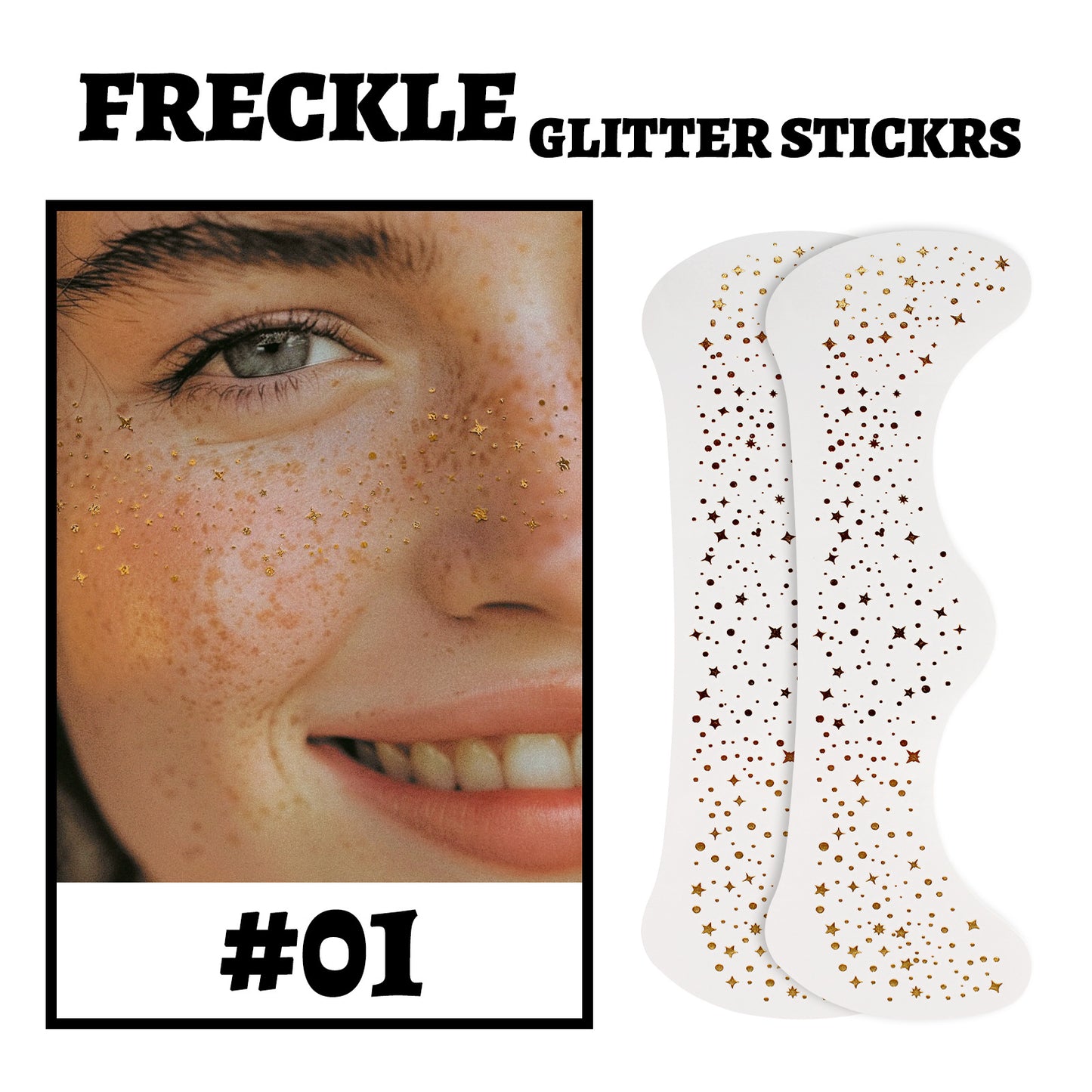 DIVERSE DEPOT™ - Face Glitter Beauty Stickers