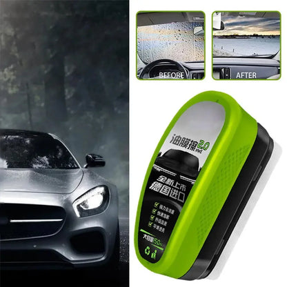 DIVERSE DEPOT™ - Car Glass Oil Film & Anti-Mist Remover