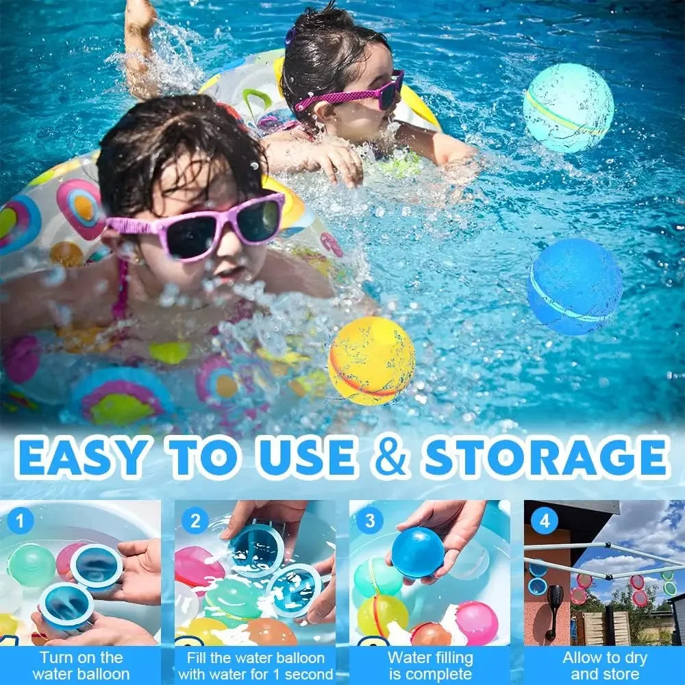 DIVERSE DEPOT™ - Reusable Splash Water Balloons