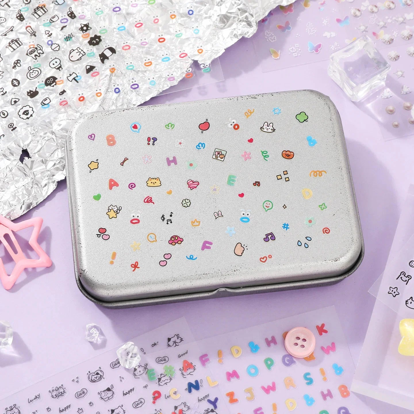 DIVERSE DEPOT™ - Mini Aesthetic Sticker Collection Book