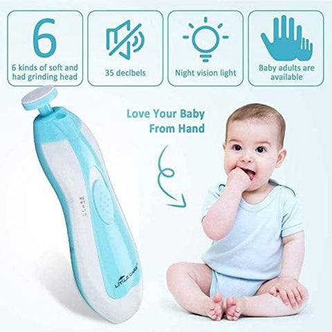 Mom’s Favorite: Electric Baby Nail Clipper – Soft, Safe & Stress-Free | 7-Days Warranty