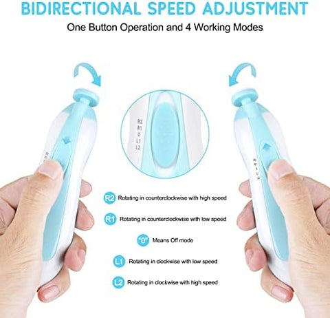 Mom’s Favorite: Electric Baby Nail Clipper – Soft, Safe & Stress-Free | 7-Days Warranty