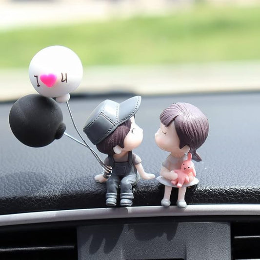 DIVERSE DEPOT™ - Car Decoration Cute Cartoon Couples