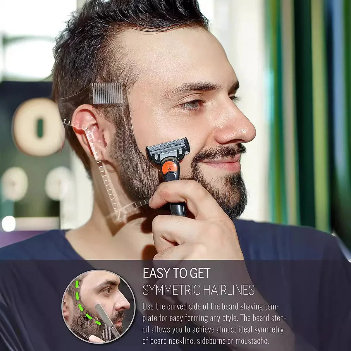DIVERSE DEPOT™ - Perfect Beard Shape Guide Tool
