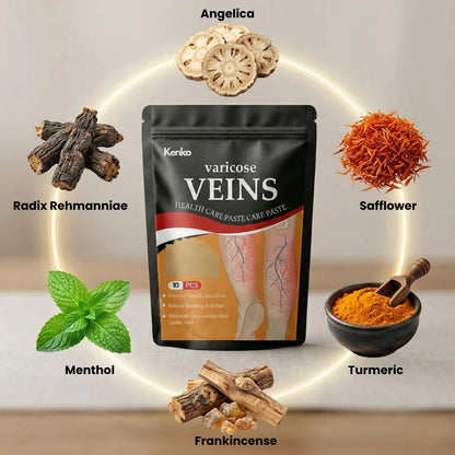 Kenko Spider & Varicose Vein Patches | Natural Herbal