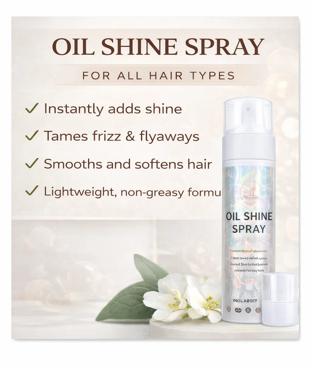 DIVERSE DEPOT™ - Instant Shine Hair Finishing Spray | Imported Quality