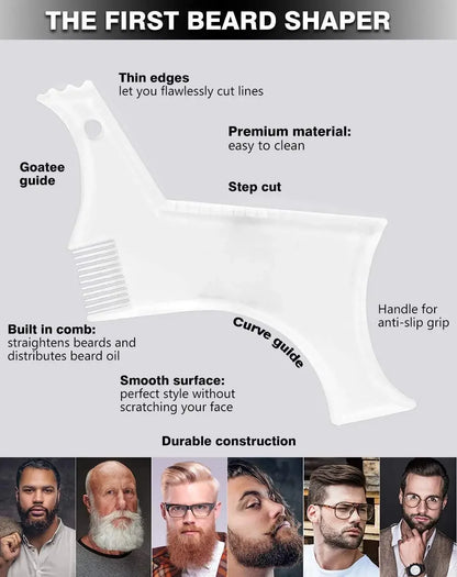 DIVERSE DEPOT™ - Perfect Beard Shape Guide Tool