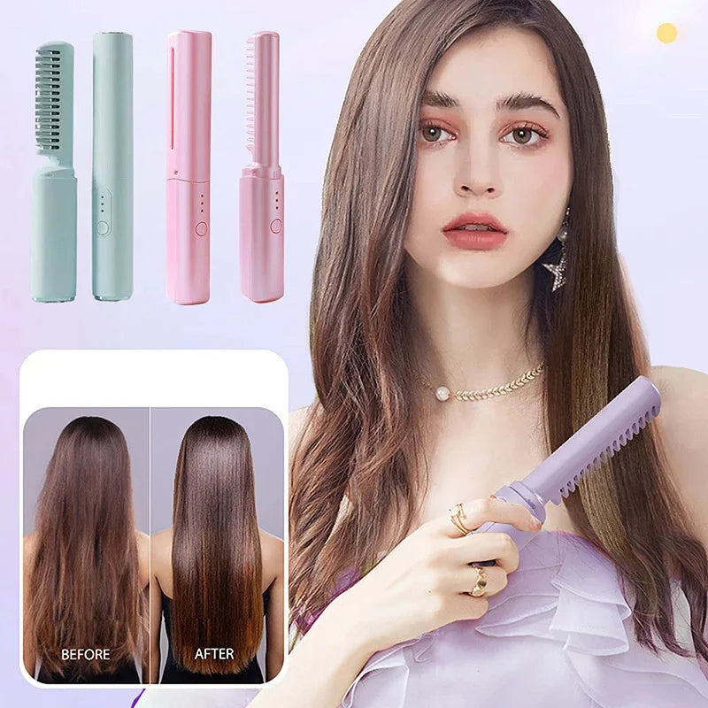 DIVERSE DEPOT™ - Electric Hair Smoothing & Styling Brush | Imported Quality