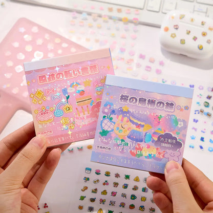 DIVERSE DEPOT™ - Mini Aesthetic Sticker Collection Book