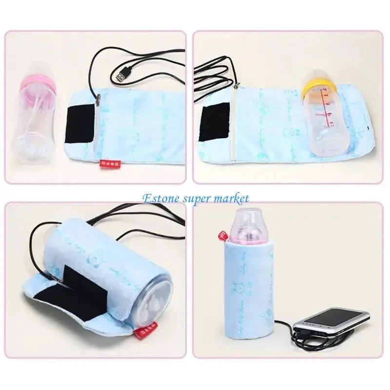 DIVERSE DEPOT™ -  USB Portable Baby Milk Warmer | Imported Quality