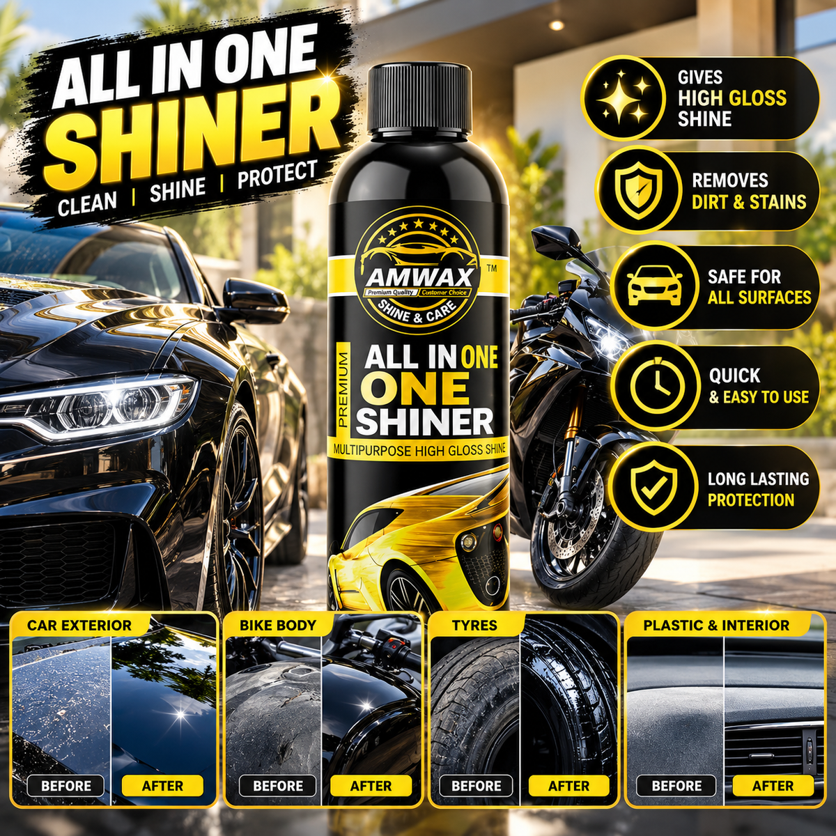 Imported All In One Shiner
