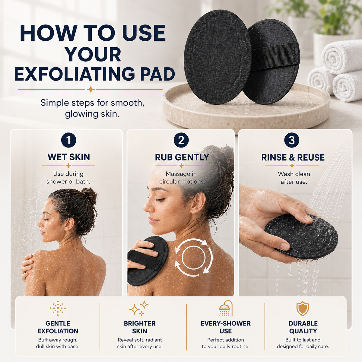 Fresh Glow Body Scrubber