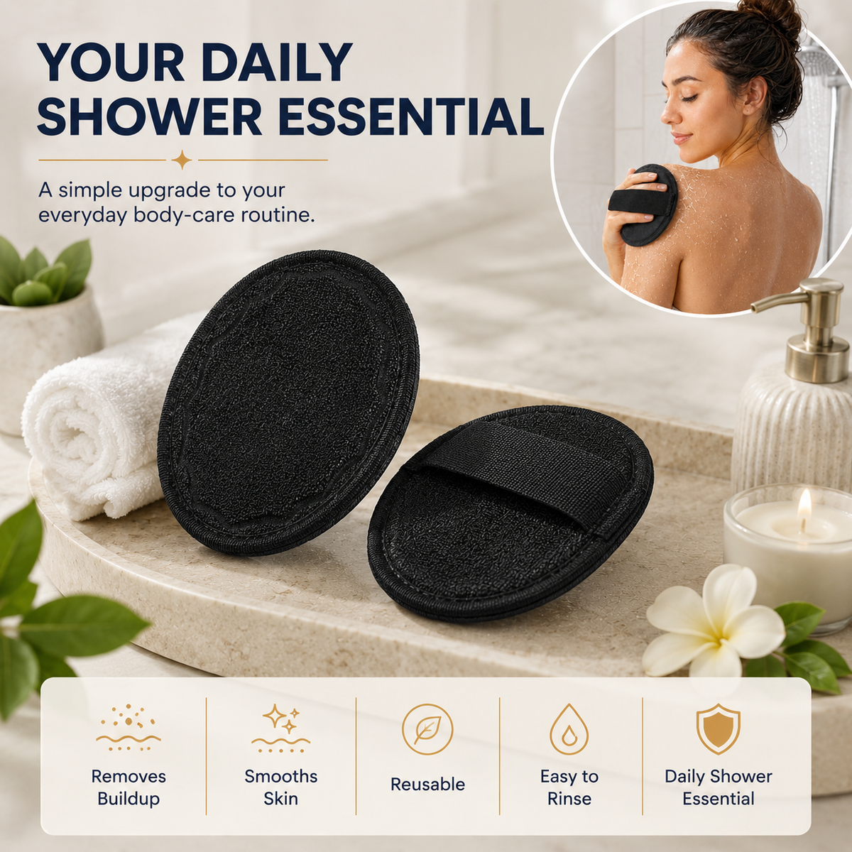 Fresh Glow Body Scrubber