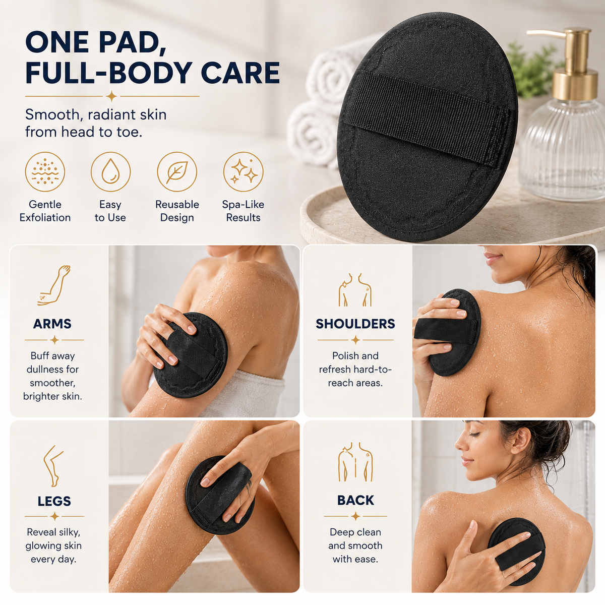 Fresh Glow Body Scrubber