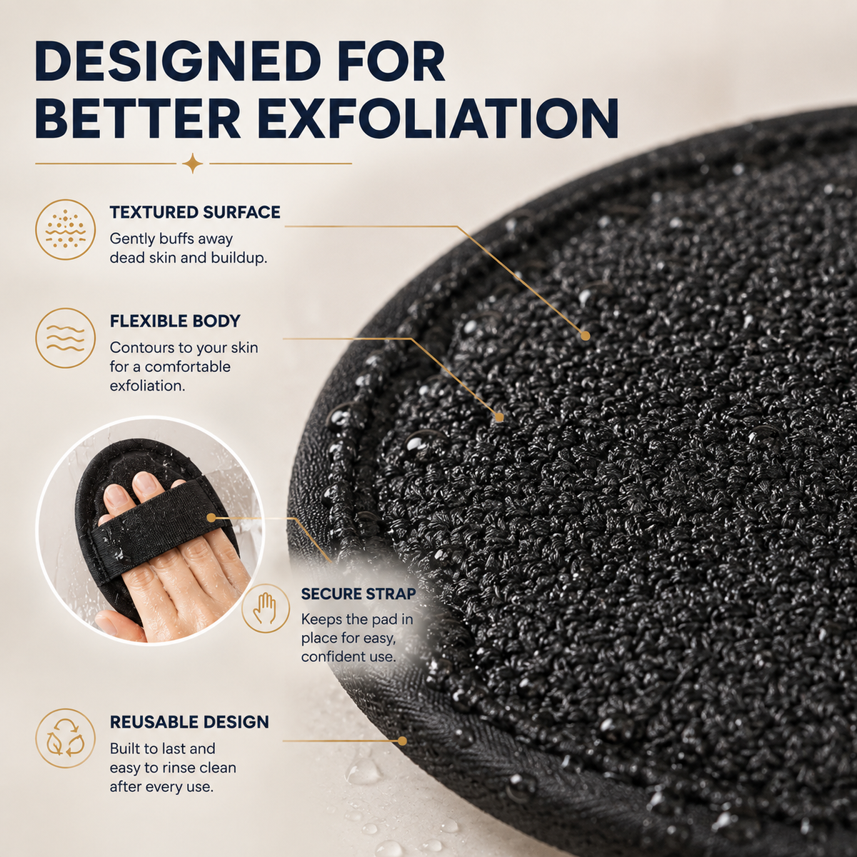 Fresh Glow Body Scrubber