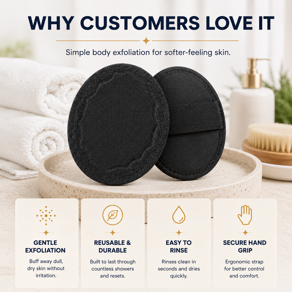 Fresh Glow Body Scrubber