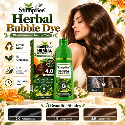 Stump Bee™ | Organic Bubble Hair Dye | Herbal Hair Dye