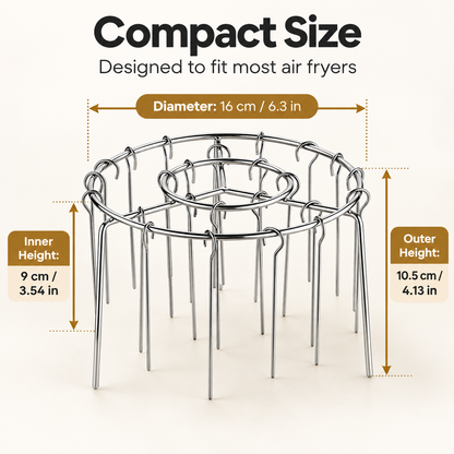 Stainless Steel Air Fryer BBQ Rack