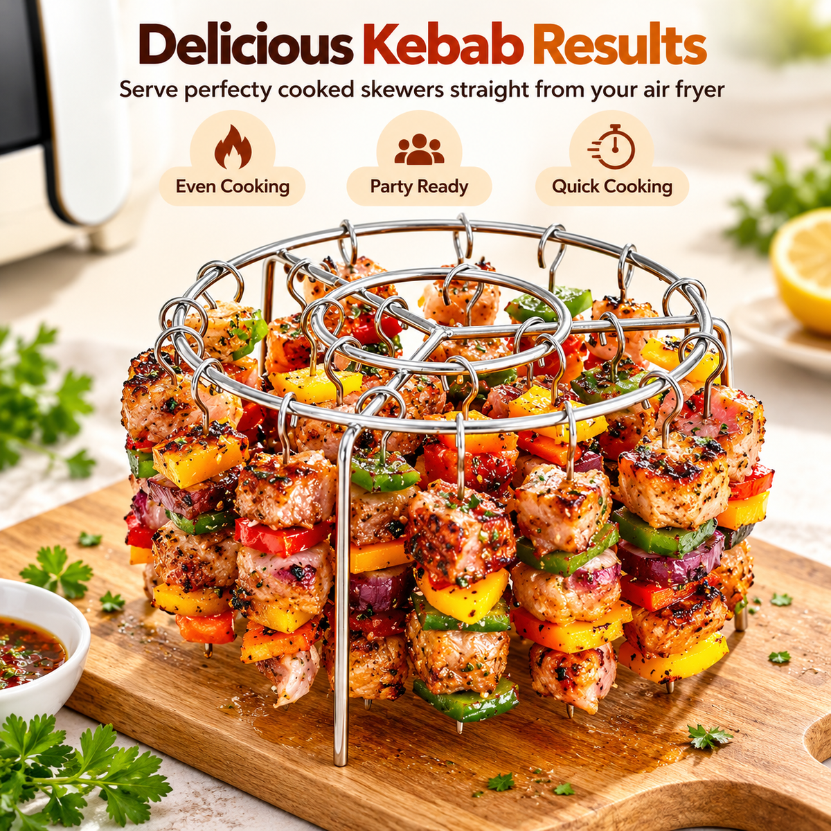Stainless Steel Air Fryer BBQ Rack
