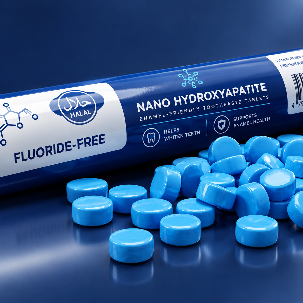 Chewable Toothpaste Tablets for Daily Oral Care