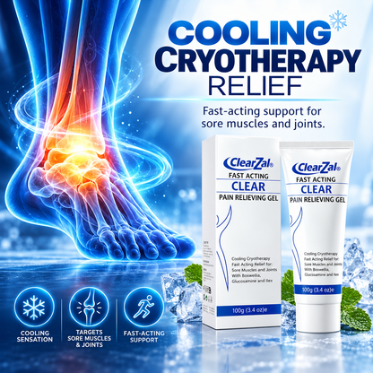 ClearZal® Pain Relieving Gel for Muscles & Joints