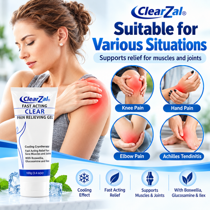 ClearZal® Pain Relieving Gel for Muscles & Joints