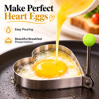 Stainless Steel Multi-Shape Egg Mold