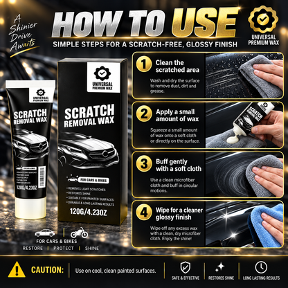 DIVERSE DEPOT® | Premium Automobile Scratch Remover Wax