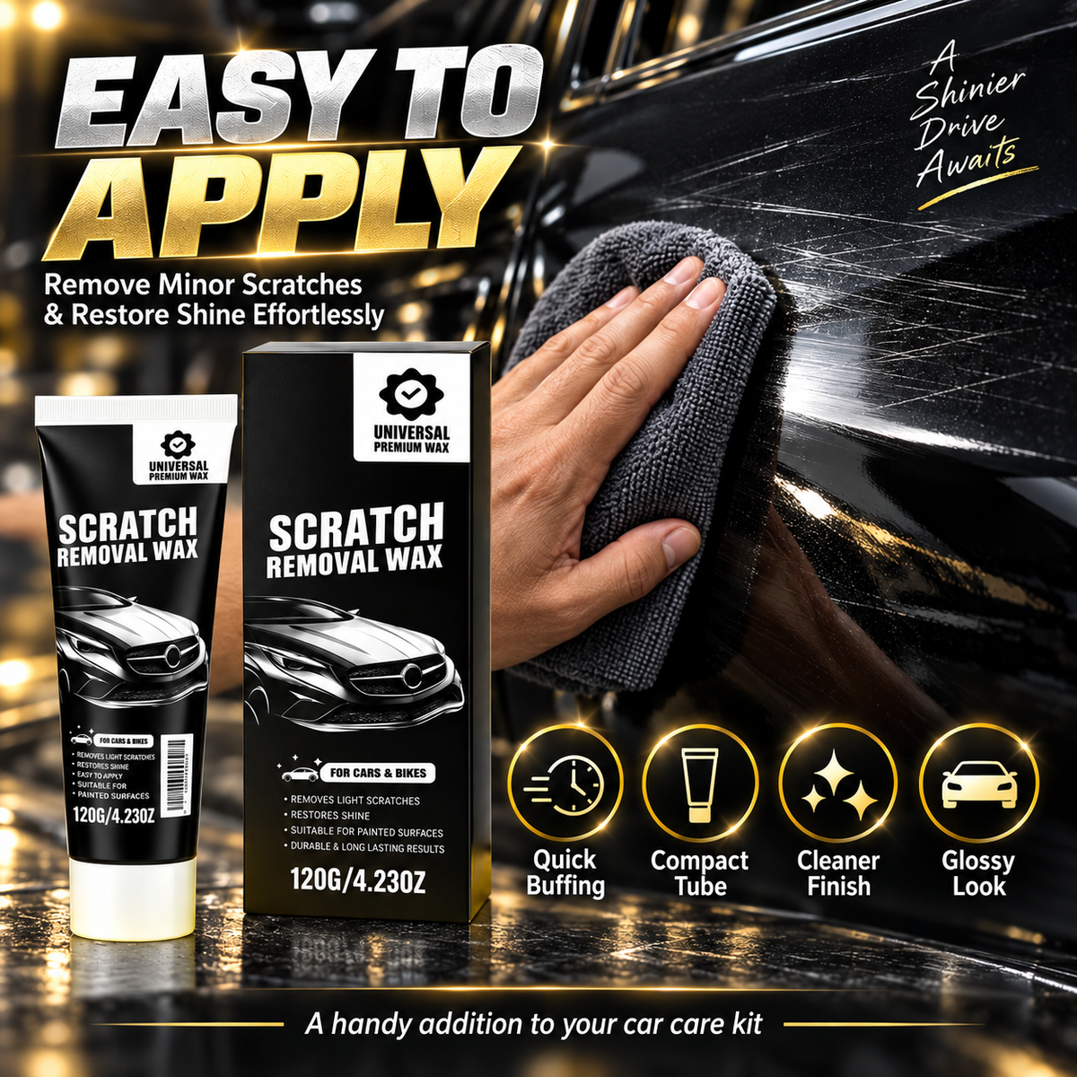 DIVERSE DEPOT® | Premium Automobile Scratch Remover Wax