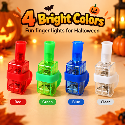 Halloween Projection Finger Lights – Finger Ring Toy