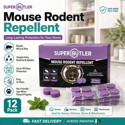 Professional Strong Mouse Control Bait - Fast Action Bait for Indoor/Outdoor Control
