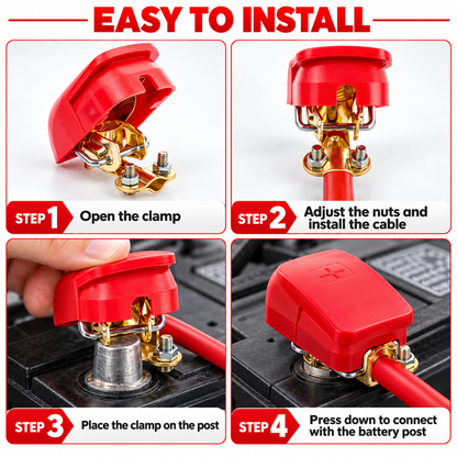 Quick Release Terminal Connector Clamps