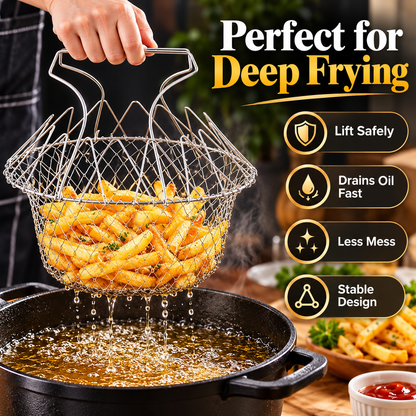 4 In 1 Chef Basket For Deep Frying