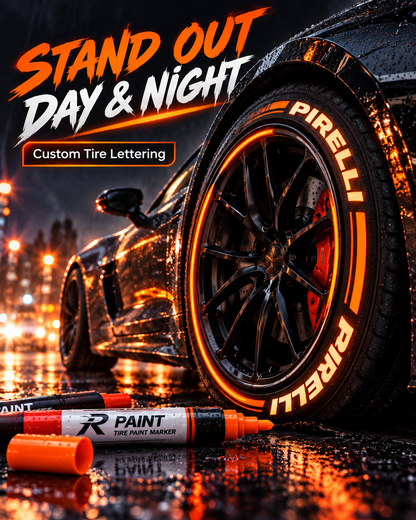 Tire Art™ | Custom Markers for Tire Glow Decoration