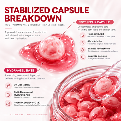 Korean Capsule Brightening Gel for Dark Spots