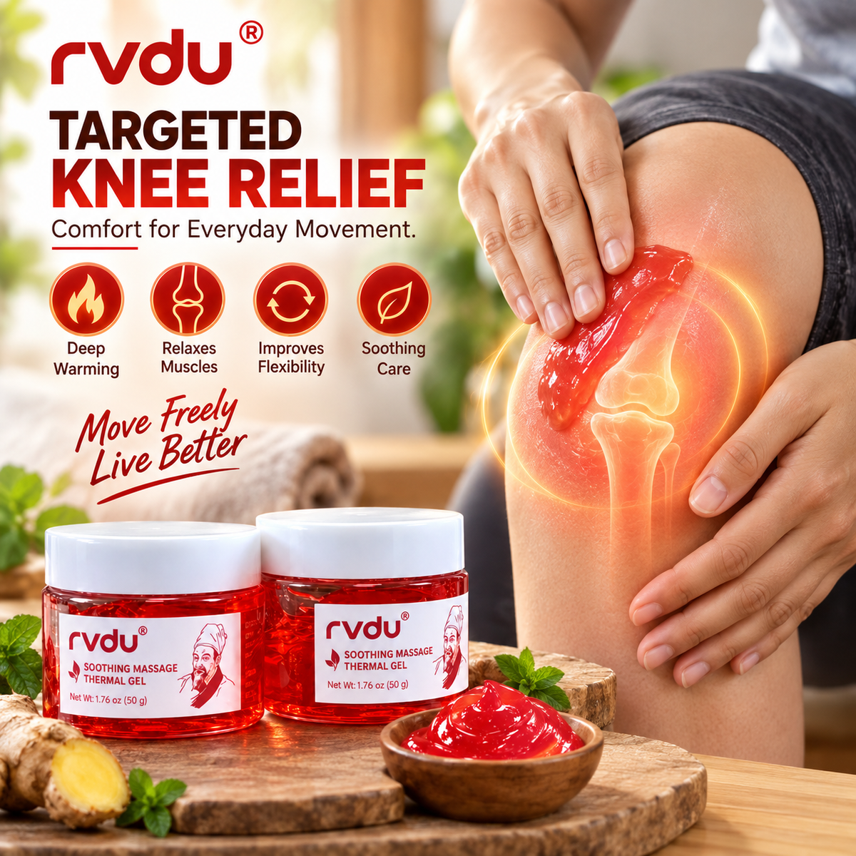 DIVERSE DEPOT® | WoodWarm Joint Pain Relief Gel