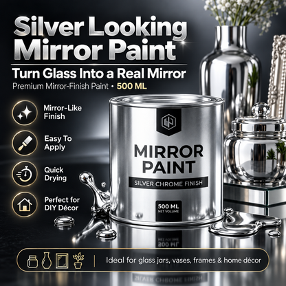 Silver Looking Mirror Paint ( China import )