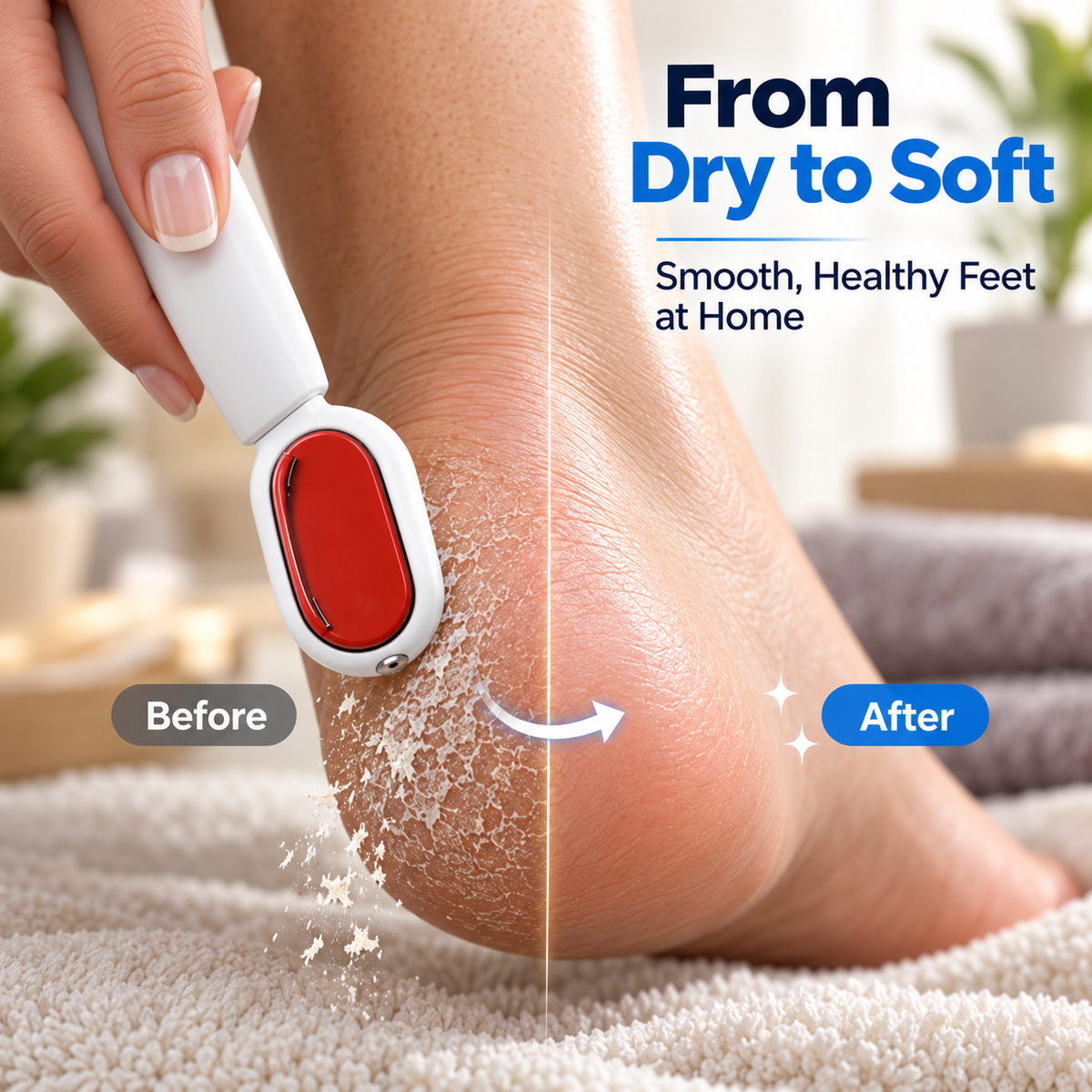 Foot Peel™ | Cracked Heel Repair & Foot Smoothing Scalper