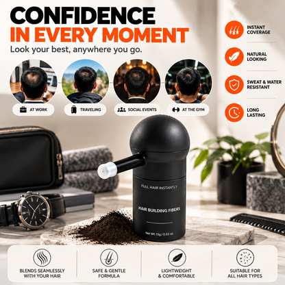 High Quality Bunee Hair Fiber Applicator For Men & Women