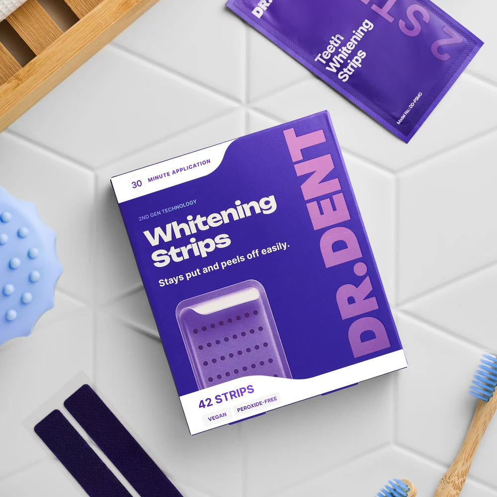 Dr Dent™  Purple Teeth Whitening Strips
