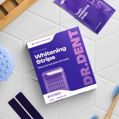 Dr Dent™  Purple Teeth Whitening Strips