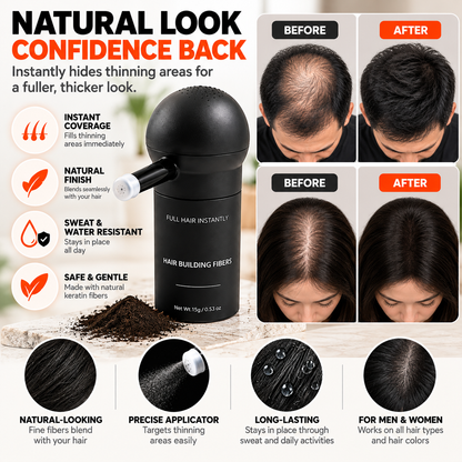 High Quality Bunee Hair Fiber Applicator For Men & Women