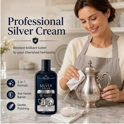 Anti-Tarnish Silver Polish Cream