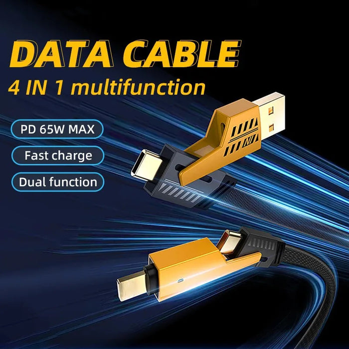 4-in-1 Fast Charging Cable - diverse depot official